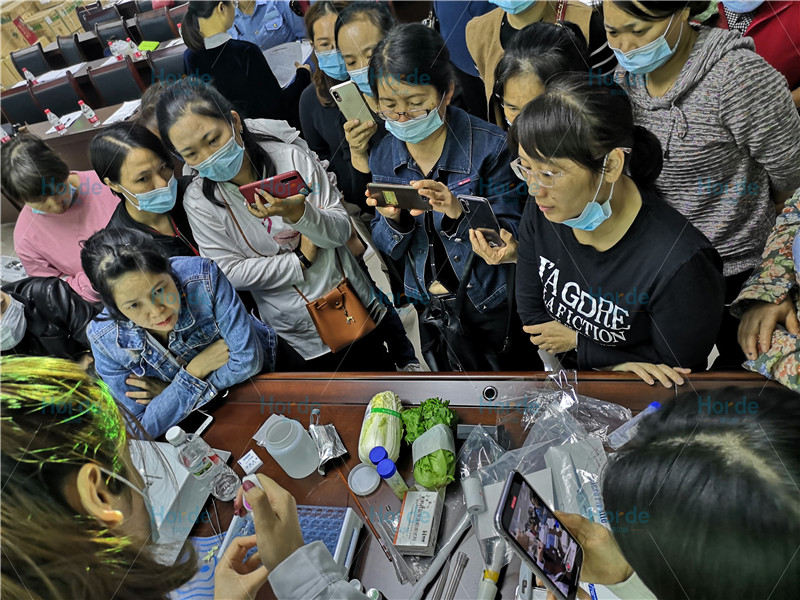 南宁市青秀区市场监督管理局采购霍尔德农药残留快检设备啦