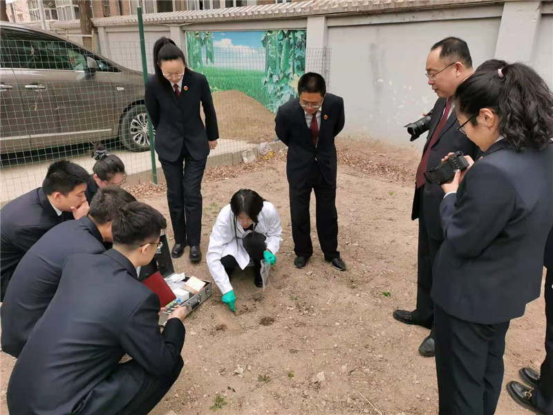 检察机关采购土壤重金属检测仪器设备并进行培训